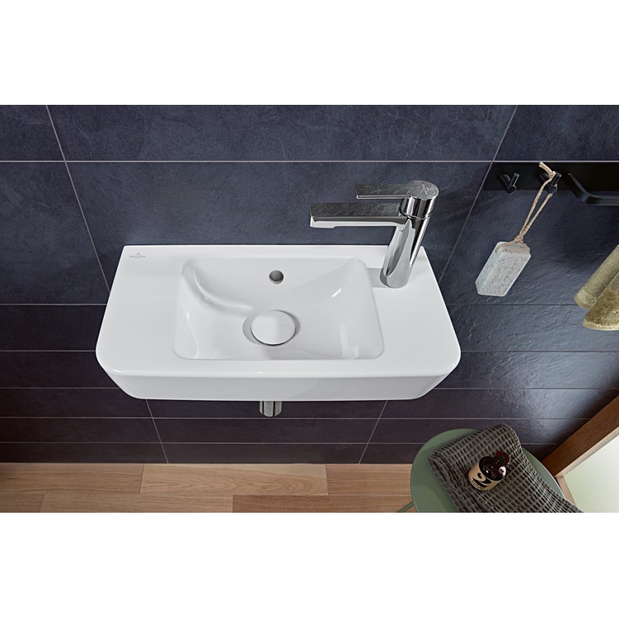 Villeroy & Boch 4342R501 - Zidni umivaonik O.NOVO 50x25 cm keramika/bela
