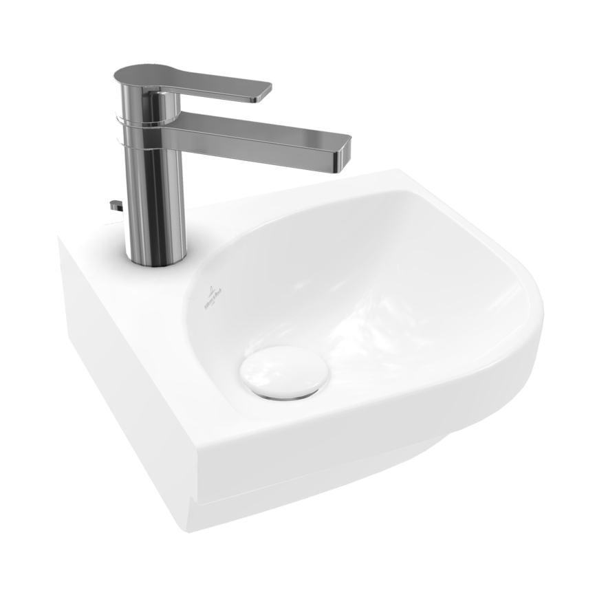 Villeroy & Boch 43714601 - Ugaoni viseći umivaonik SUBWAY 3.0 32x32 cm keramika/bela