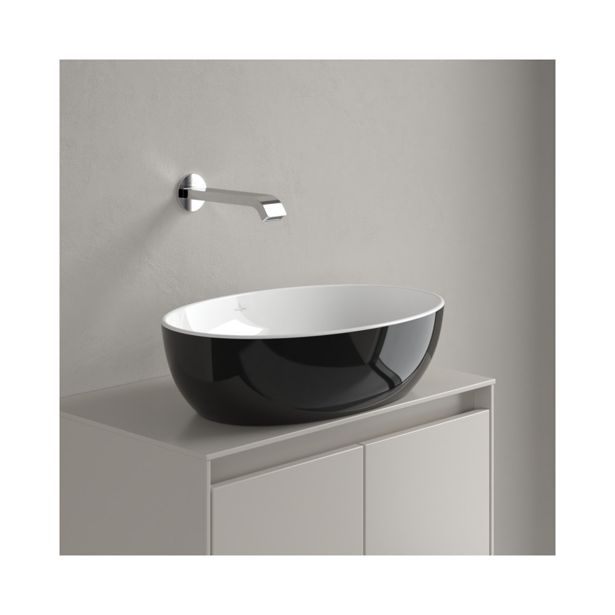 Villeroy & Boch 438848BCT8 - Ugradni umivaonik ARTIS 48x32,5 cm keramika/crna
