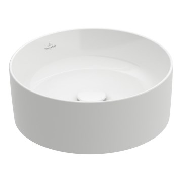 Villeroy & Boch 4A184001 - Umivaonik na ploču COLLARO, prečnik 40 cm, keramika/bela