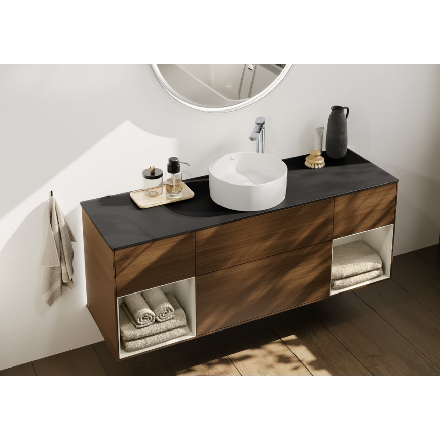 Villeroy & Boch 4A184001 - Umivaonik na ploču COLLARO, prečnik 40 cm, keramika/bela