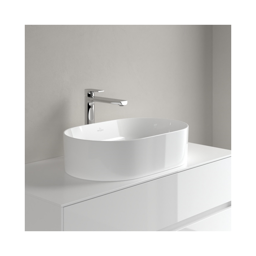 Villeroy & Boch 4A195601 - Umivaonik na ploču COLLARO 56x36 cm keramika/bela
