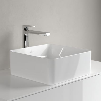 Villeroy & Boch 4A213801 - Nadgradni umivaonik COLLARO 38x38 cm keramika/bela