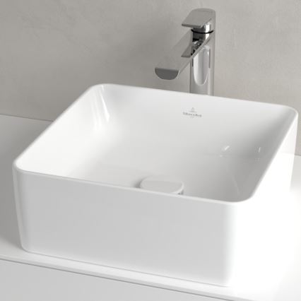 Villeroy & Boch 4A213801 - Nadgradni umivaonik COLLARO 38x38 cm keramika/bela