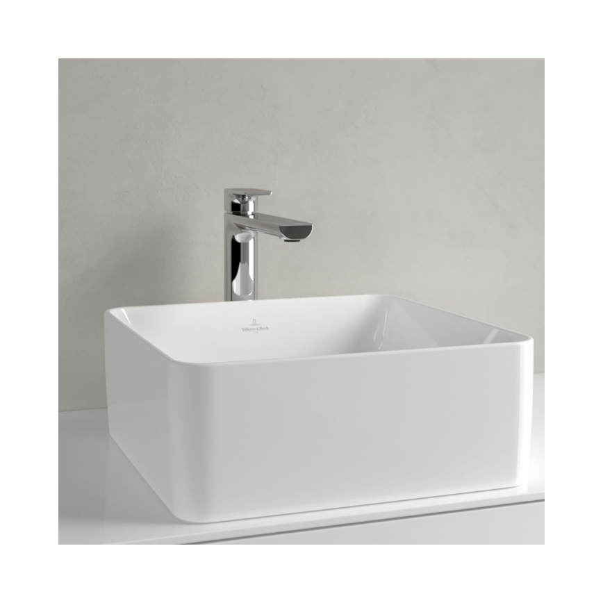 Villeroy & Boch 4A213801 - Nadgradni umivaonik COLLARO 38x38 cm keramika/bela