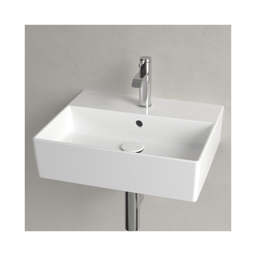 Villeroy & Boch 4A225G01 - Viseći umivaonik/na radnu ploču MEMENTO 50x42cm keramika/bela