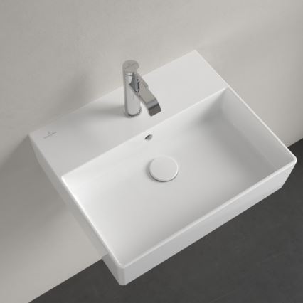 Villeroy & Boch 4A225G01 - Viseći umivaonik/na radnu ploču MEMENTO 50x42cm keramika/bela