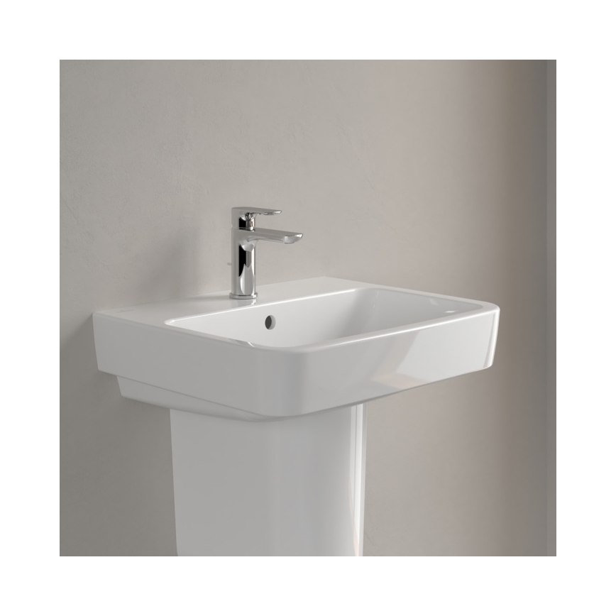 Villeroy & Boch 4A415501 - Viseći umivaonik O.NOVO 55x46 cm keramika/bela
