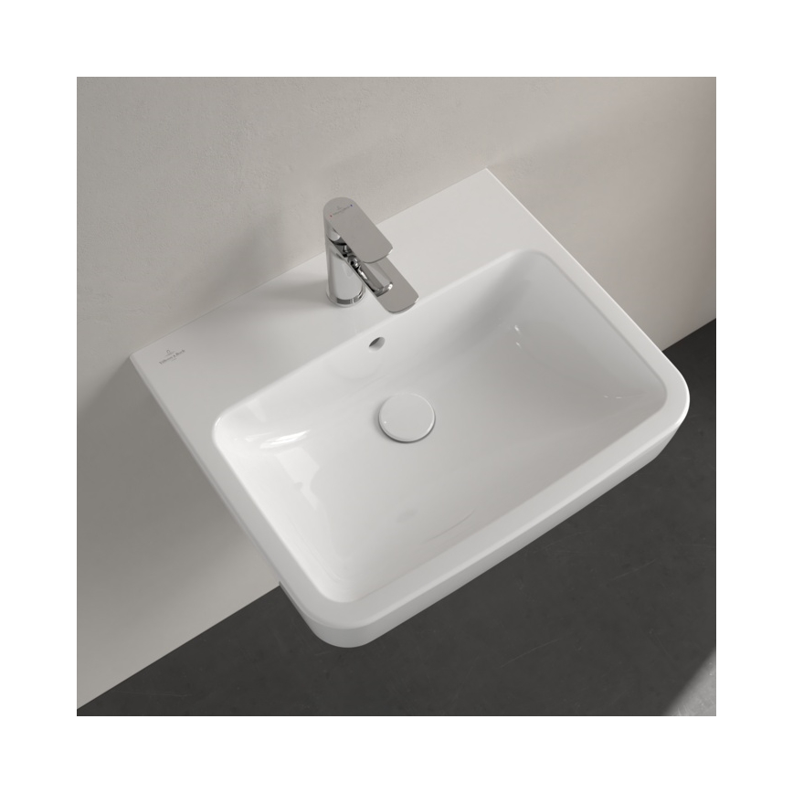 Villeroy & Boch 4A415501 - Viseći umivaonik O.NOVO 55x46 cm keramika/bela