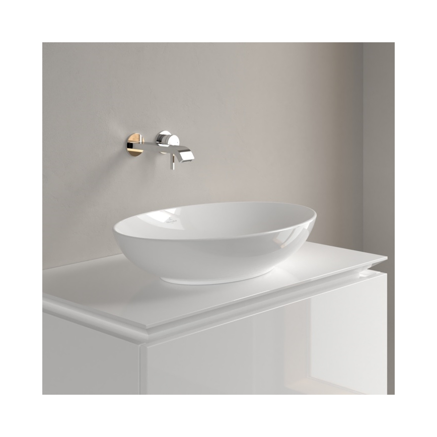 Villeroy & Boch 4A4700R1 - Umivaonik za ugradnju na radnu ploču LOOP&FRIENDS 56x38 cm keramika/bela
