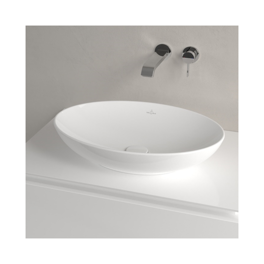 Villeroy & Boch 4A4700R1 - Umivaonik za ugradnju na radnu ploču LOOP&FRIENDS 56x38 cm keramika/bela