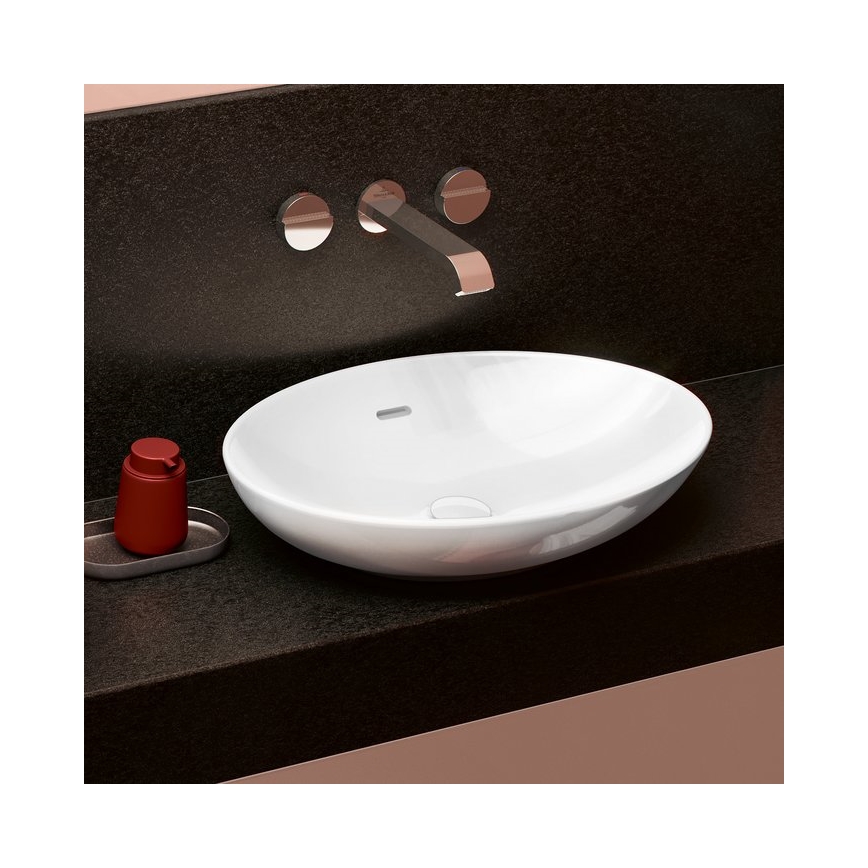 Villeroy & Boch 4A4700R1 - Umivaonik za ugradnju na radnu ploču LOOP&FRIENDS 56x38 cm keramika/bela