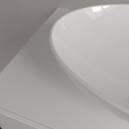 Villeroy & Boch 4A4701R1 - Nadpultni umivaonik LOOP&FRIENDS 56x38 cm keramika/bela