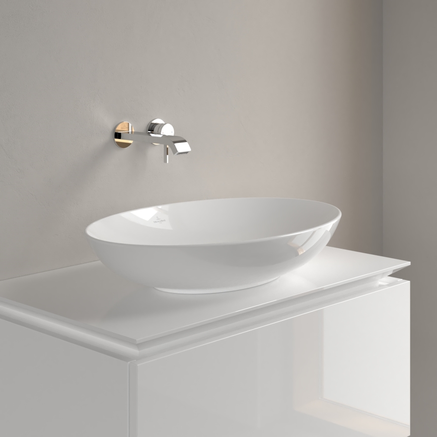 Villeroy & Boch 4A480001 - Umivaonik na ploču LOOP&FRIENDS 62x42 cm keramika/bela