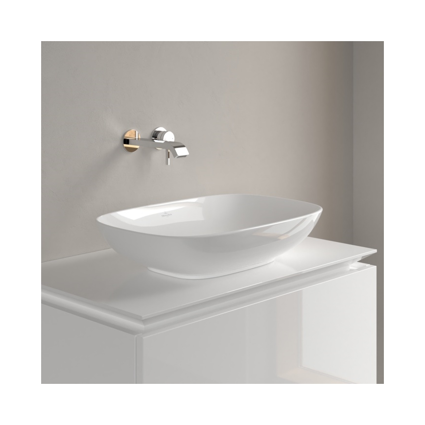 Villeroy & Boch 4A490001 - Umivaonik na ploču LOOP&FRIENDS 56x38 cm keramika/bela