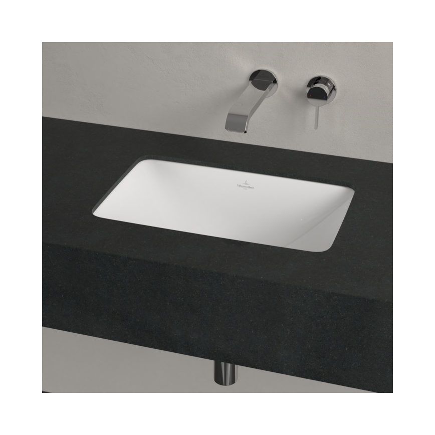 Villeroy & Boch 4A560101 - Ugradni umivaonik LOOP&FRIENDS 45x28 cm keramika/bela