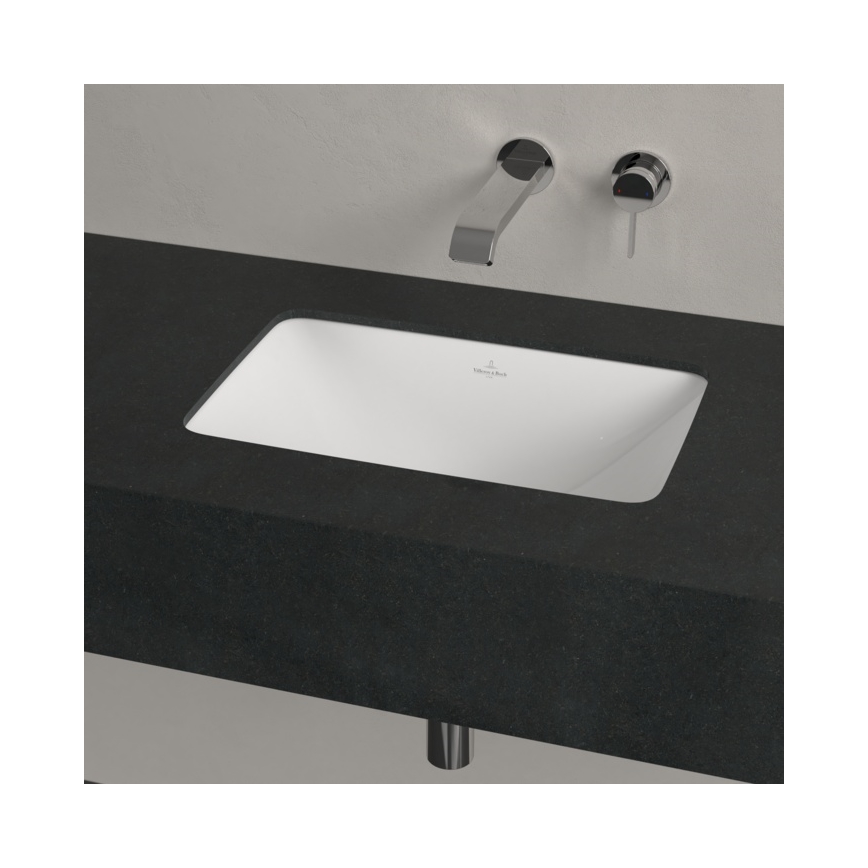 Villeroy & Boch 4A560101 - Ugradni umivaonik LOOP&FRIENDS 45x28 cm keramika/bela