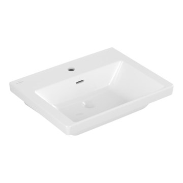 Villeroy & Boch 4A706001 - Viseći umivaonik SUBWAY 3.0 60x47 cm keramika/bela