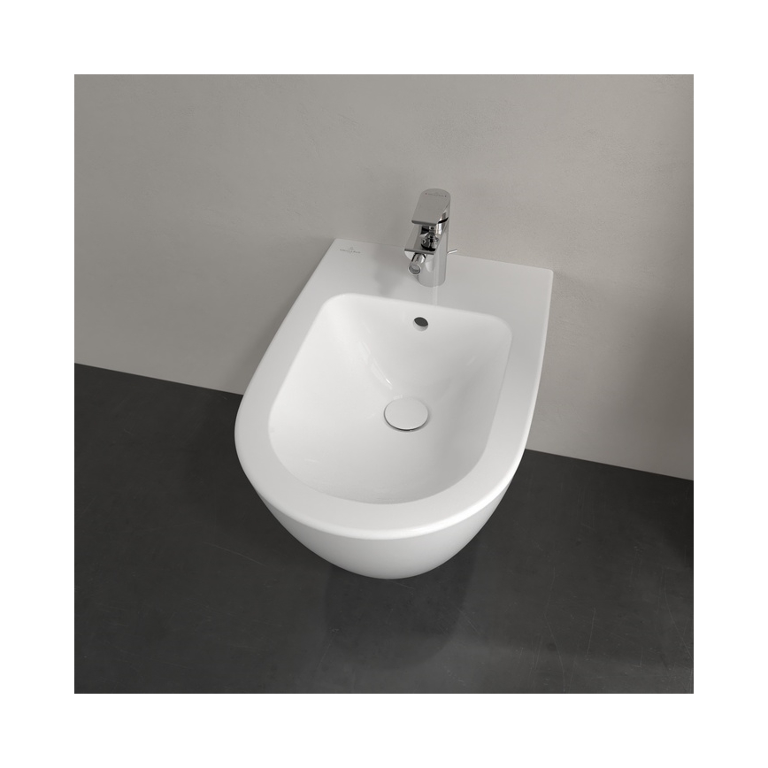 Villeroy & Boch 54000001 - Viseći bide SUBWAY 2.0 37x56 cm keramika/bela