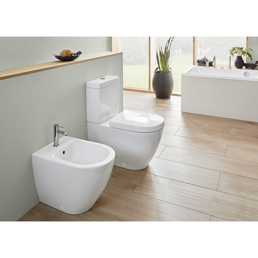 Villeroy & Boch 54000001 - Viseći bide SUBWAY 2.0 37x56 cm keramika/bela