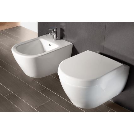 Villeroy & Boch 54000001 - Viseći bide SUBWAY 2.0 37x56 cm keramika/bela