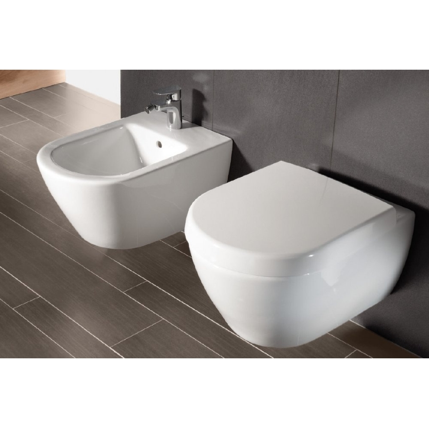 Villeroy & Boch 54000001 - Viseći bide SUBWAY 2.0 37x56 cm keramika/bela