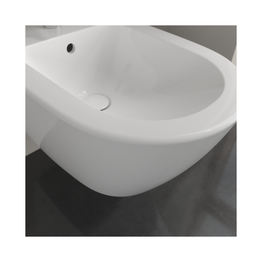 Villeroy & Boch 54000001 - Viseći bide SUBWAY 2.0 37x56 cm keramika/bela