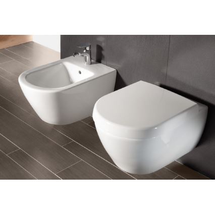 Villeroy & Boch 540000R1 - Viseći bide SUBWAY 2.0 37x56,5 cm keramika/bela