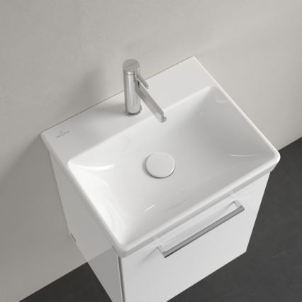 Villeroy & Boch 73584501 - Viseći umivaonik AVENTO 45x37 cm keramika/bela