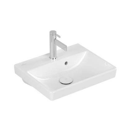 Villeroy & Boch 73584501 - Viseći umivaonik AVENTO 45x37 cm keramika/bela