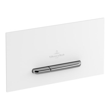 Villeroy & Boch 92216168 - taster za ispiranje VICONNECT beli/sjajni hrom