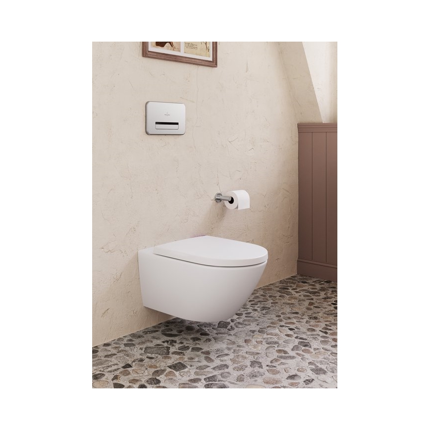 Villeroy & Boch TVA15101400061 - Držač toalet papira ELEMENTS, sjajni hrom