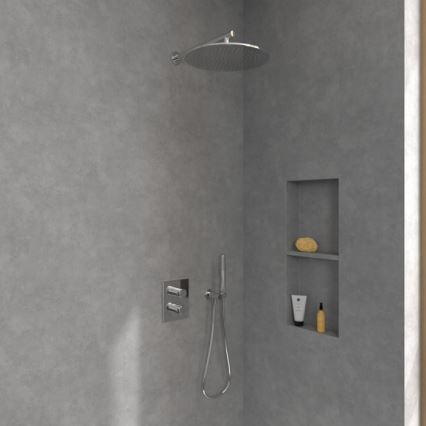 Villeroy & Boch TVD00065300061 - Termostatska tuš baterija za podžbuknu ugradnju, sjajni hrom