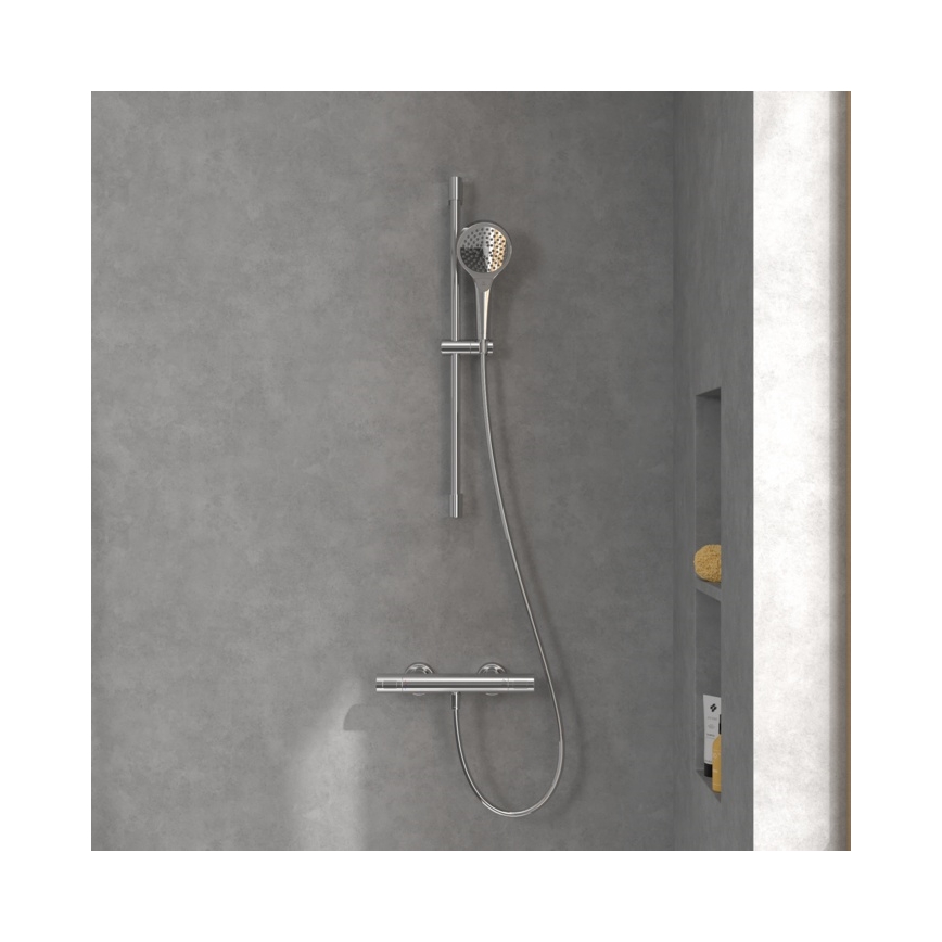 Villeroy & Boch TVS00001700061 - Termostatska tuš baterija TAPS&FITINGS sjajni hrom