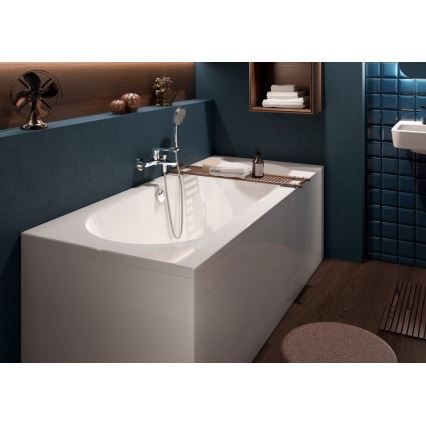 Villeroy & Boch TVT10400100061 - Baterija za kadu O.NOVO, sjajni hrom