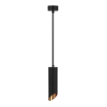Viseća lampa na kablu 1xGU10/35W/230V 20 cm crna