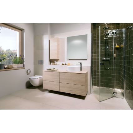 Zidna WC šolja MIO Vortex + toaletno sedište SoftClose MIO + taster za ispiranje DUAL + ugradni modul + izolaciona podloga