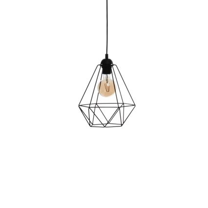 Viseće svetlo BASKET 3xE27/60W/230V crno