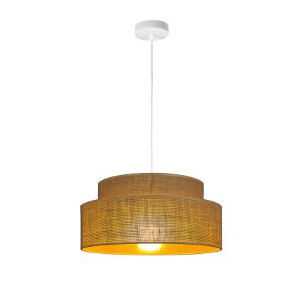 Viseći luster BOHO 1xE27/60W/230V, prečnik 40 cm, bež