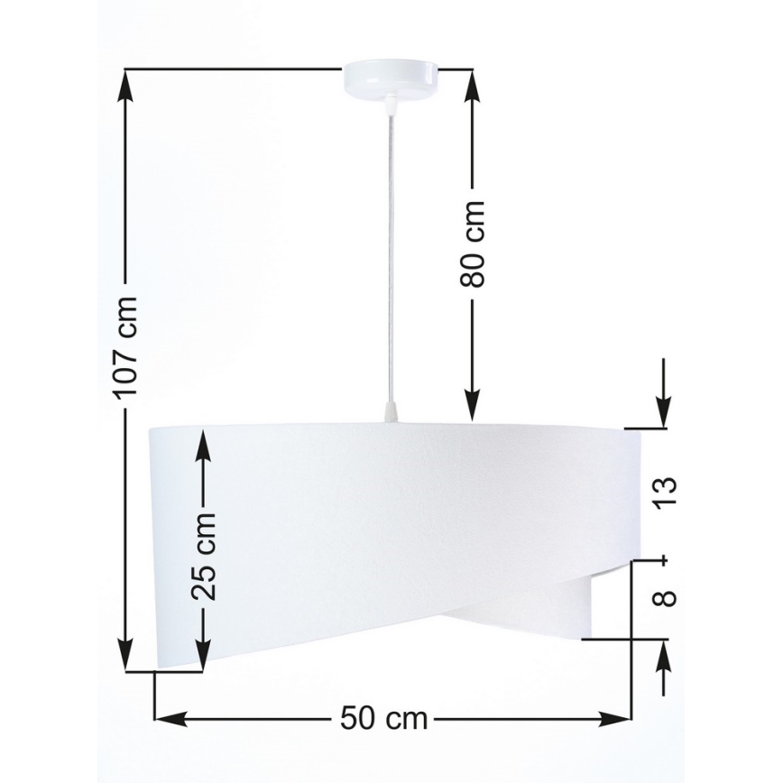Viseći luster GALAXY na sajli 1xE27/60W/230V