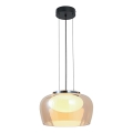 Viseći luster INSIEME na sajli 1xGX53/10W/230V zadimljeno bež
