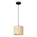 Viseći luster na kablu RATTAN 1xE27/60W/230V, prečnika 18 cm, ratan