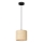 Viseći luster na kablu RATTAN 1xE27/60W/230V, prečnika 18 cm, ratan