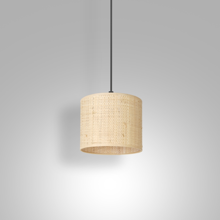 Viseći luster na kablu RATTAN 1xE27/60W/230V, prečnika 18 cm, ratan