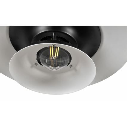 Viseći luster na sajli BERIT 1xE27/20W/230V, crna