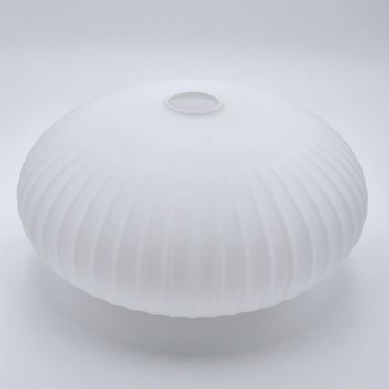 Viseći luster na sajli HARMONY 1xE27/15W/230V, prečnik 30 cm, bela/hrast