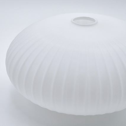 Viseći luster na sajli HARMONY 1xE27/15W/230V, prečnik 30 cm, bela/hrast