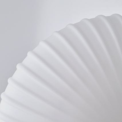 Viseći luster na sajli HARMONY 1xE27/15W/230V, prečnik 30 cm, bela/hrast