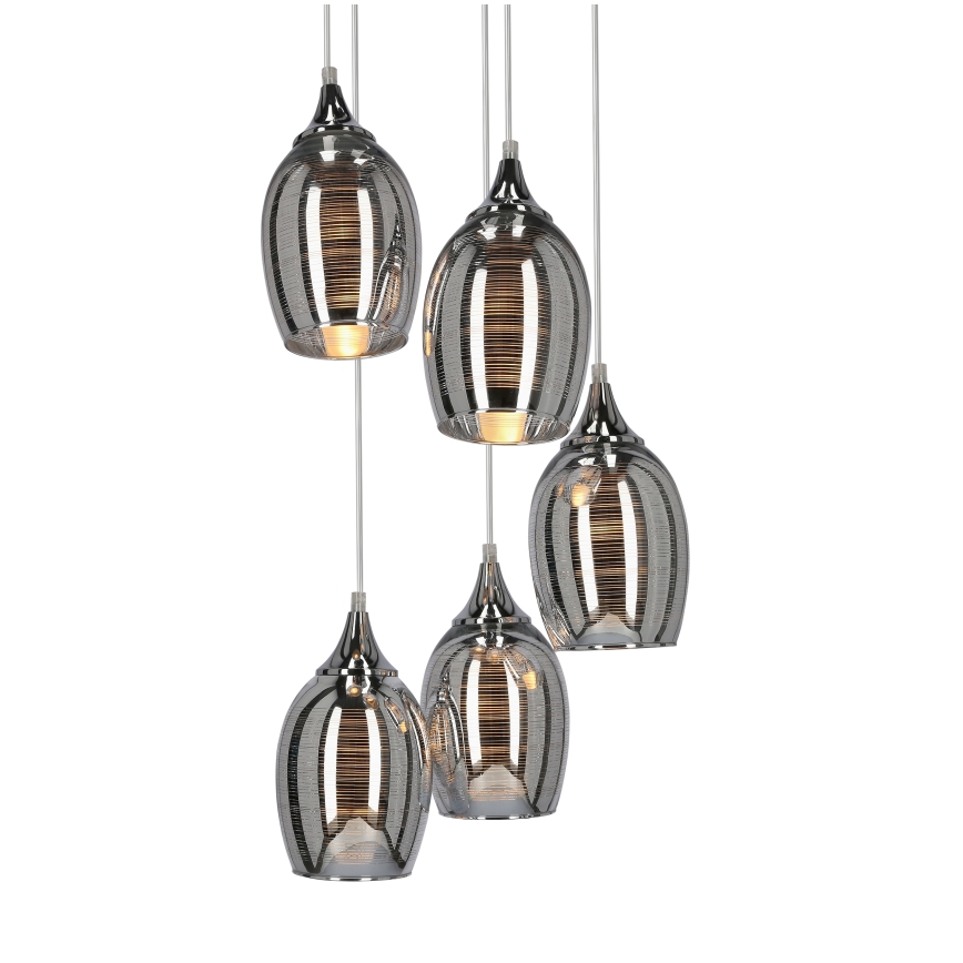 Luster na sajli MARINA 5xE27/60W/230V