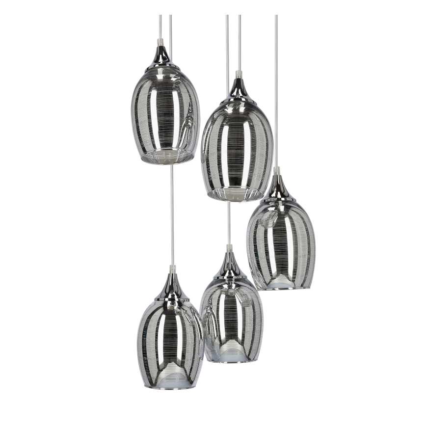 Luster na sajli MARINA 5xE27/60W/230V
